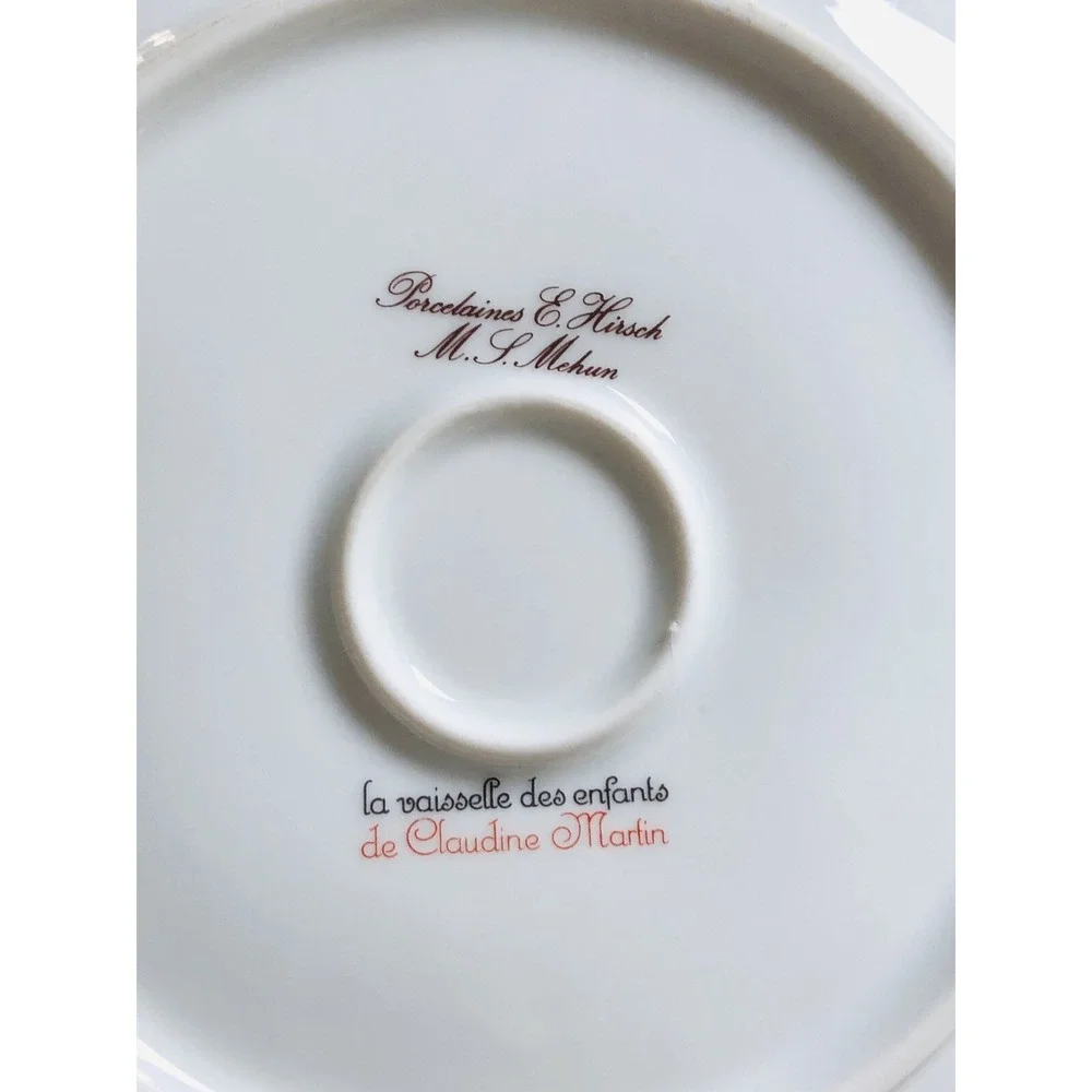 Vintage Child's Warming Bowl La Vaisselle de Infants De Claudine Martin ML Mehan
